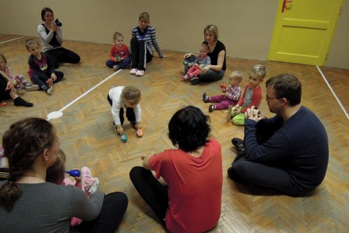 Hravé cvičení pro děti a rodiče - 7.11.2013